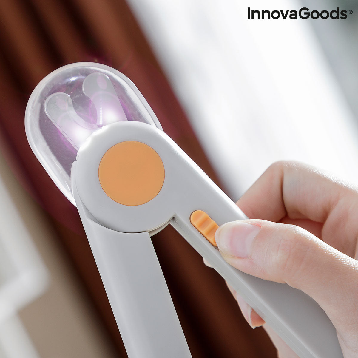 Veilige LED Nagelknipper voor Hond & Kat – Clipet InnovaGoods