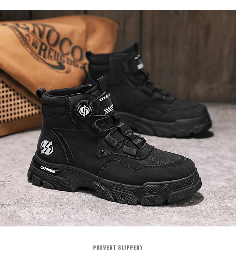 Premium herenschoenen met draaisluiting voor ultiem comfort