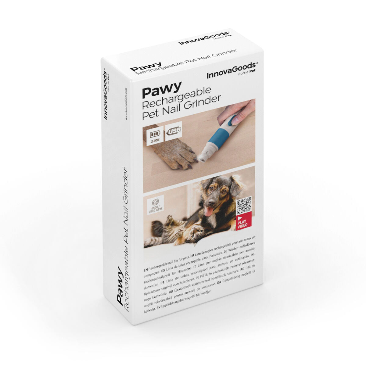 "Veilig & Stil Nagels Vijlen voor Huisdieren β Pawy InnovaGoods"