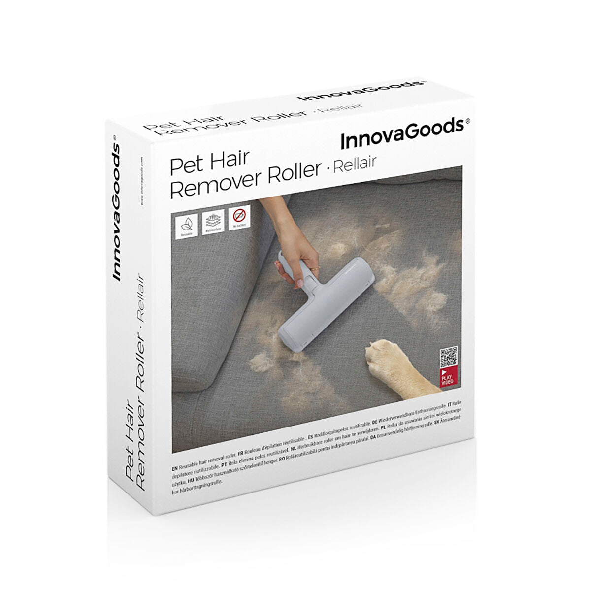 "Nooit Meer Haren op Meubels & Kleding – Rellair InnovaGoods"