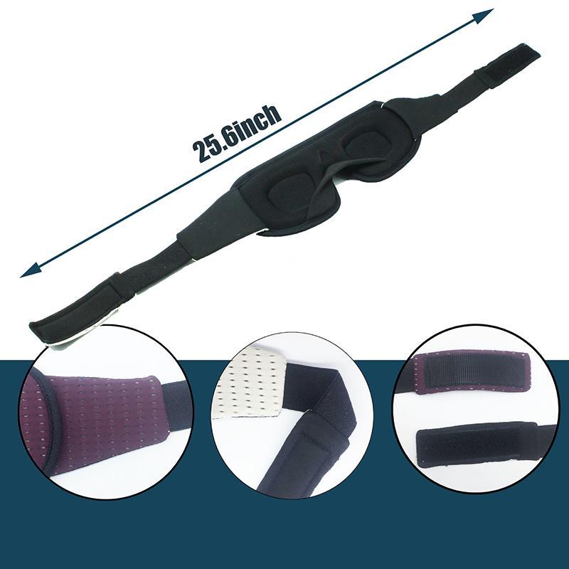 “3D Slaapmasker – Blokkeert Licht | Zacht Gevoerd & Comfortabel”