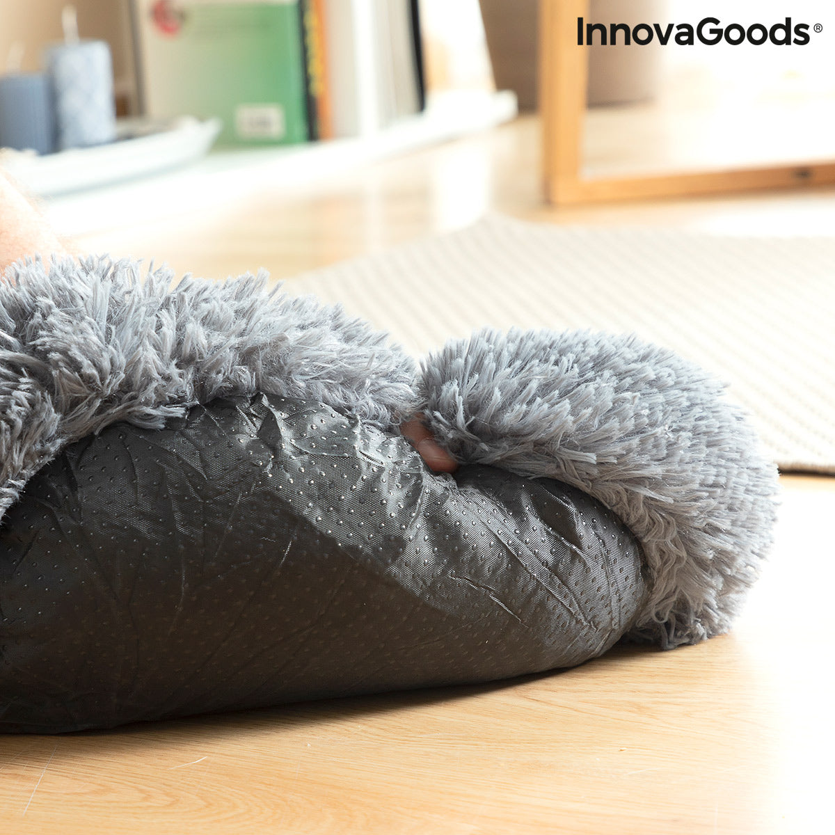 ''Heerlijk onstpannen knuffelbed voor uw hond of kat van InnovaGoods'' Ø 60 cm