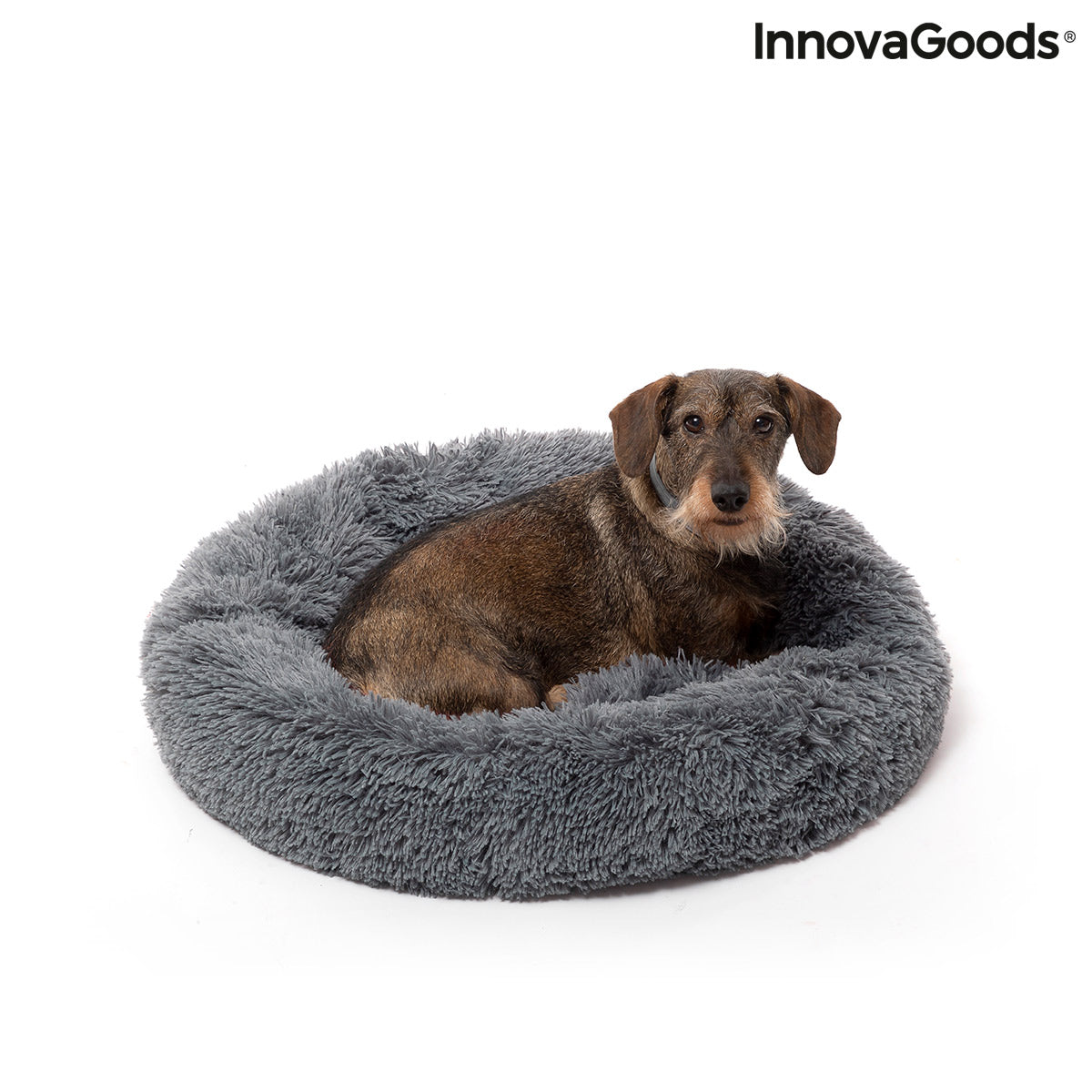 ''Heerlijk onstpannen knuffelbed voor uw hond of kat van InnovaGoods'' Ø 60 cm