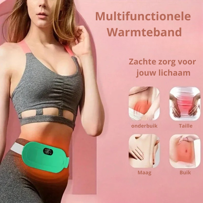 Menstruatie verwarmingspad met massagefunctie