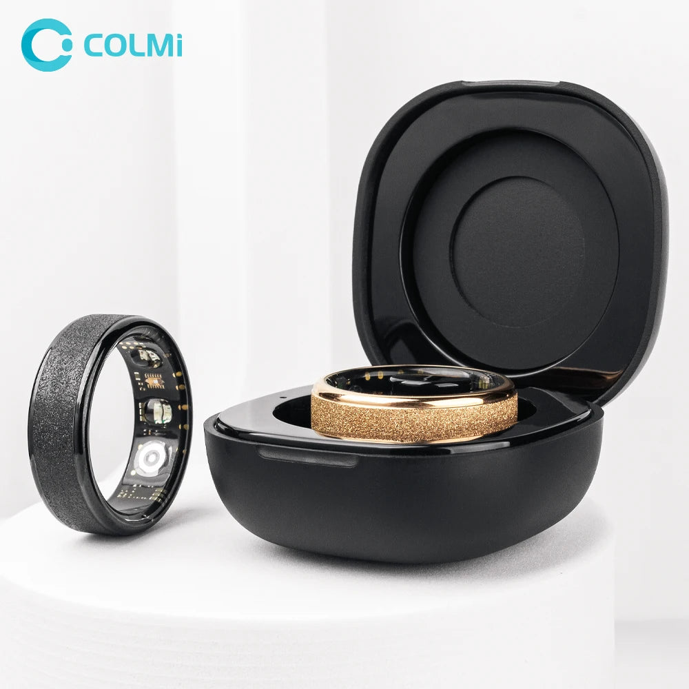 COLMI R10 Smart Ring met Oplaadcase – Stijlvolle Slimme Ring voor Gezondheid, Slaap & Fitness