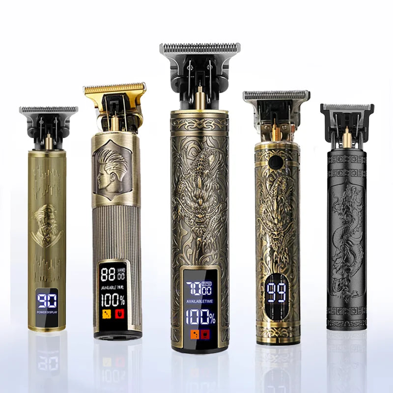 T9 Professionele Elektrische Tondeuse 0mm | USB Oplaadbare Haartrimmer voor Mannen