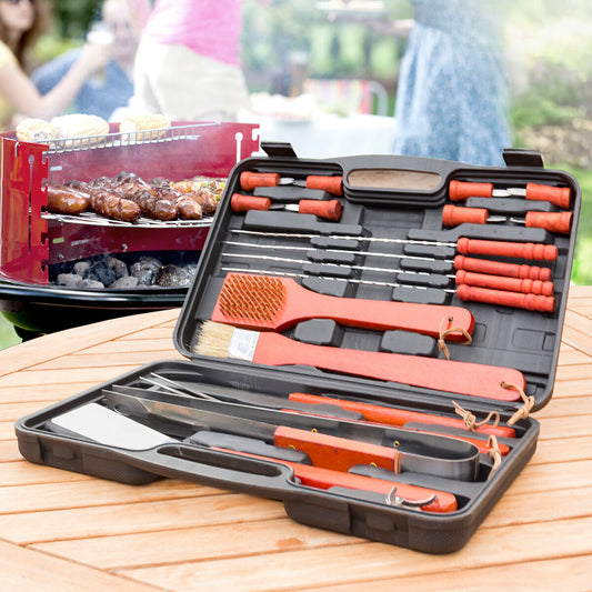 Barbecue Gereedschapskoffer – 18-delig, InnovaGoods Barbecase