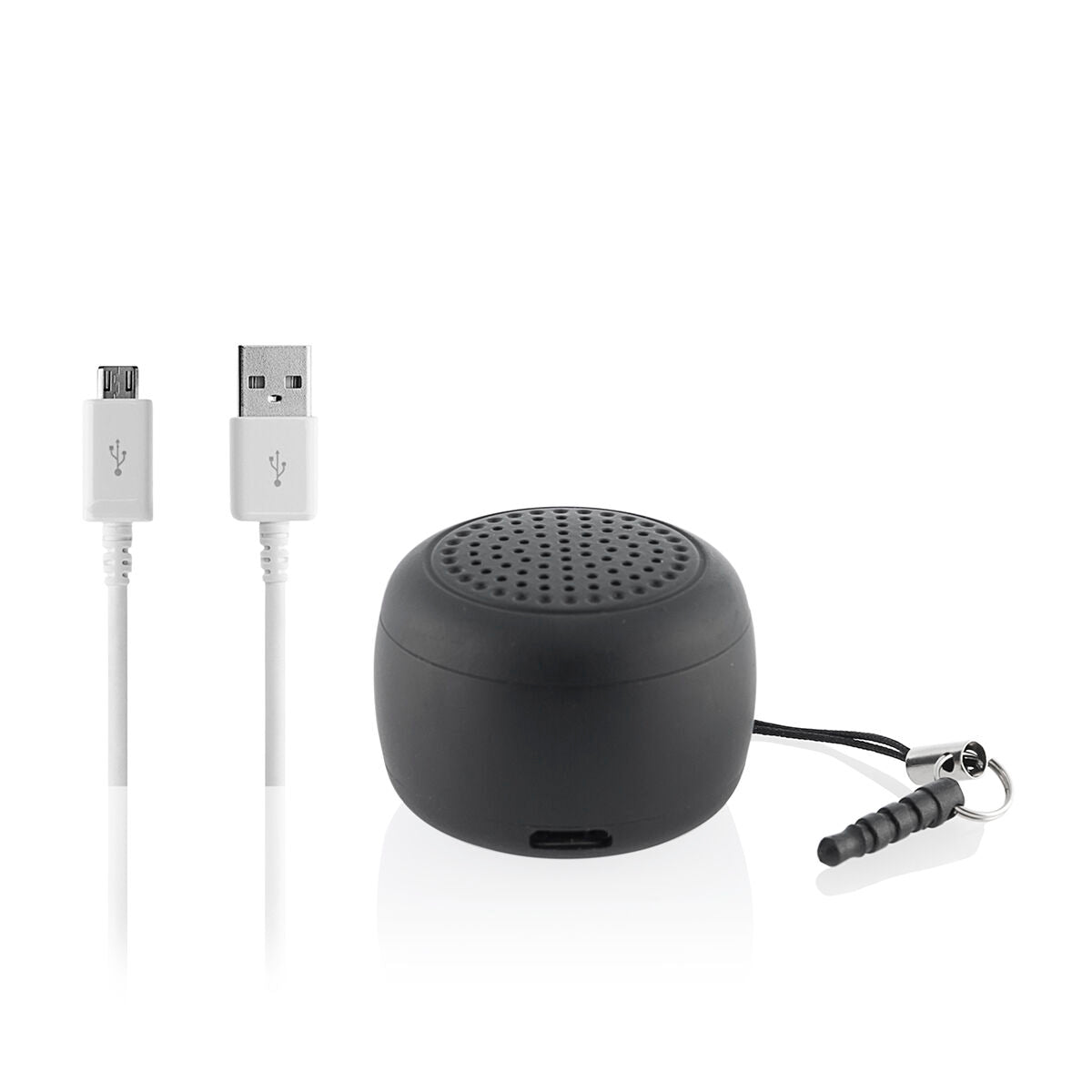 "Overal Muziek & Selfies – Draagbare Mini Speaker Miund InnovaGoods"