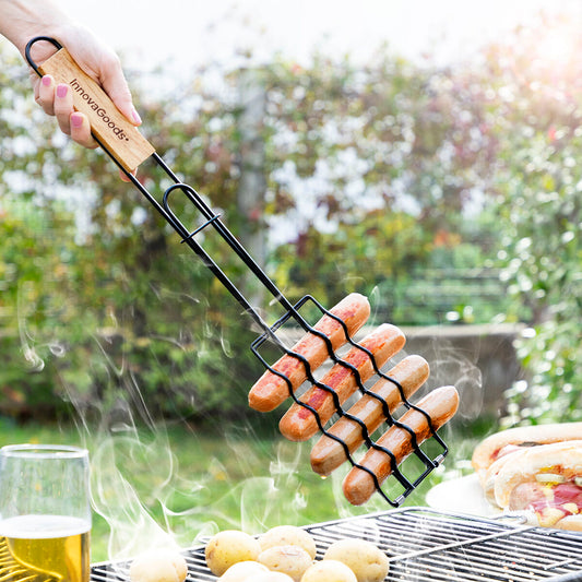 "4 Worstjes Tegelijk Grillen – Sosket InnovaGoods"