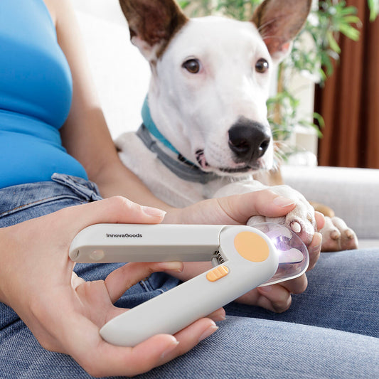 Veilige LED Nagelknipper voor Hond & Kat – Clipet InnovaGoods