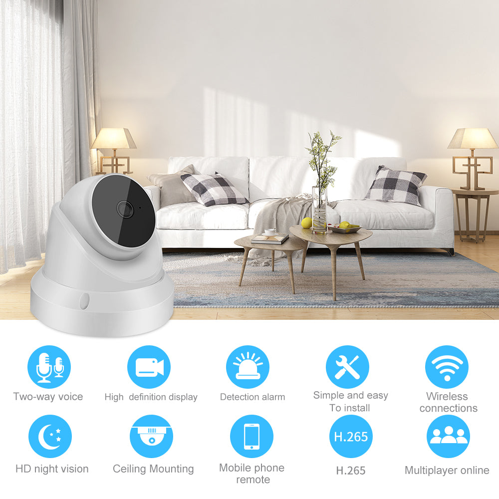 Slimme WiFi Camera - Beveiliging en Babyfoon in één''