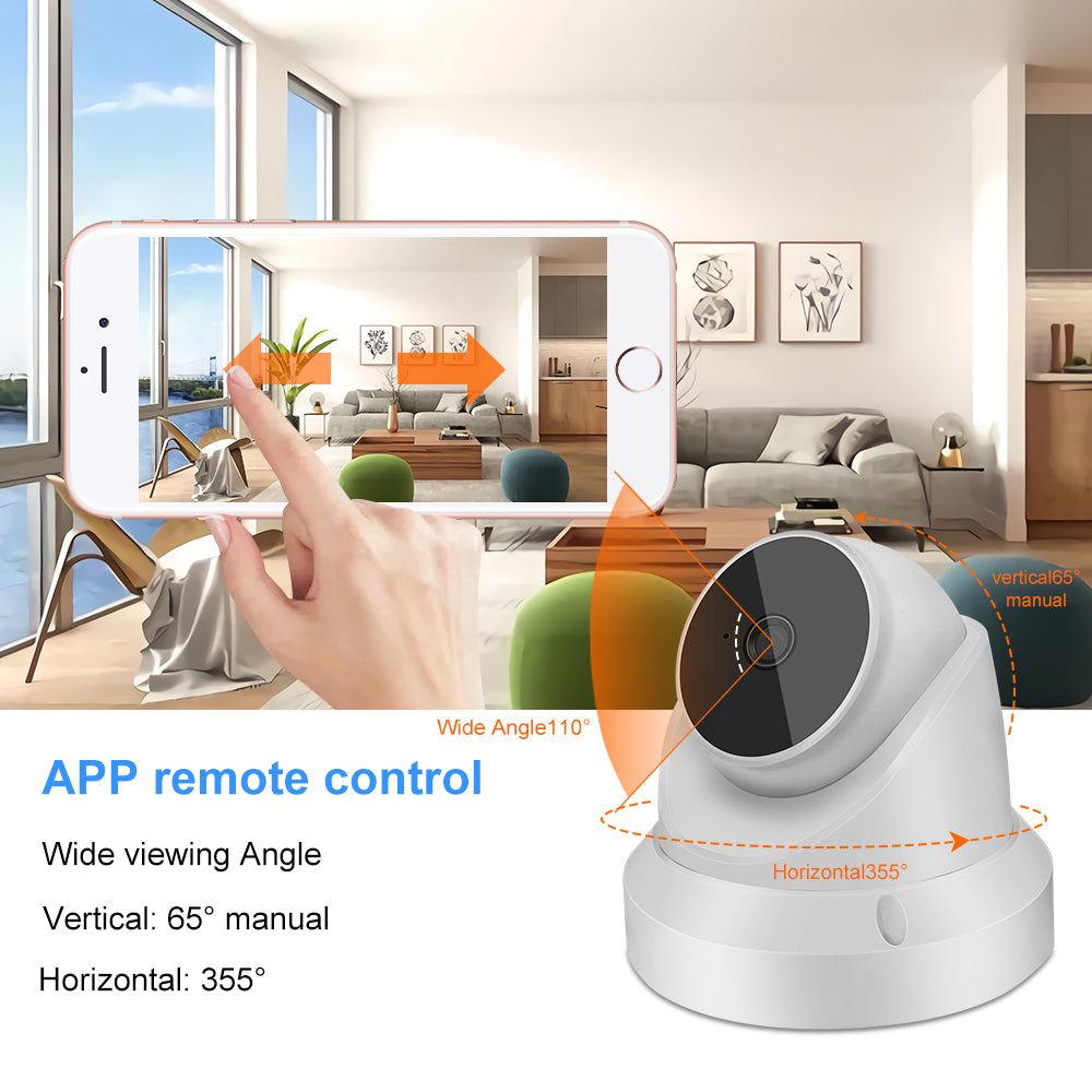 Slimme WiFi Camera - Beveiliging en Babyfoon in één''