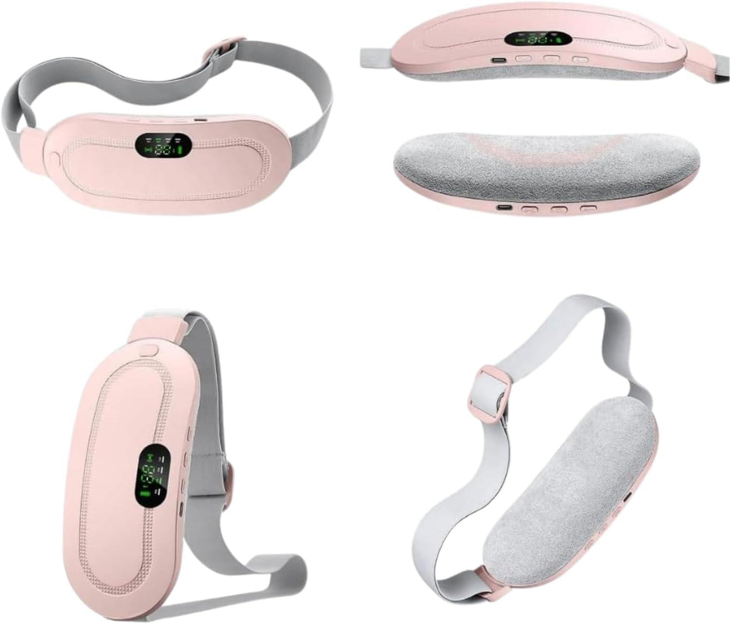 Menstruatie verwarmingspad met massagefunctie